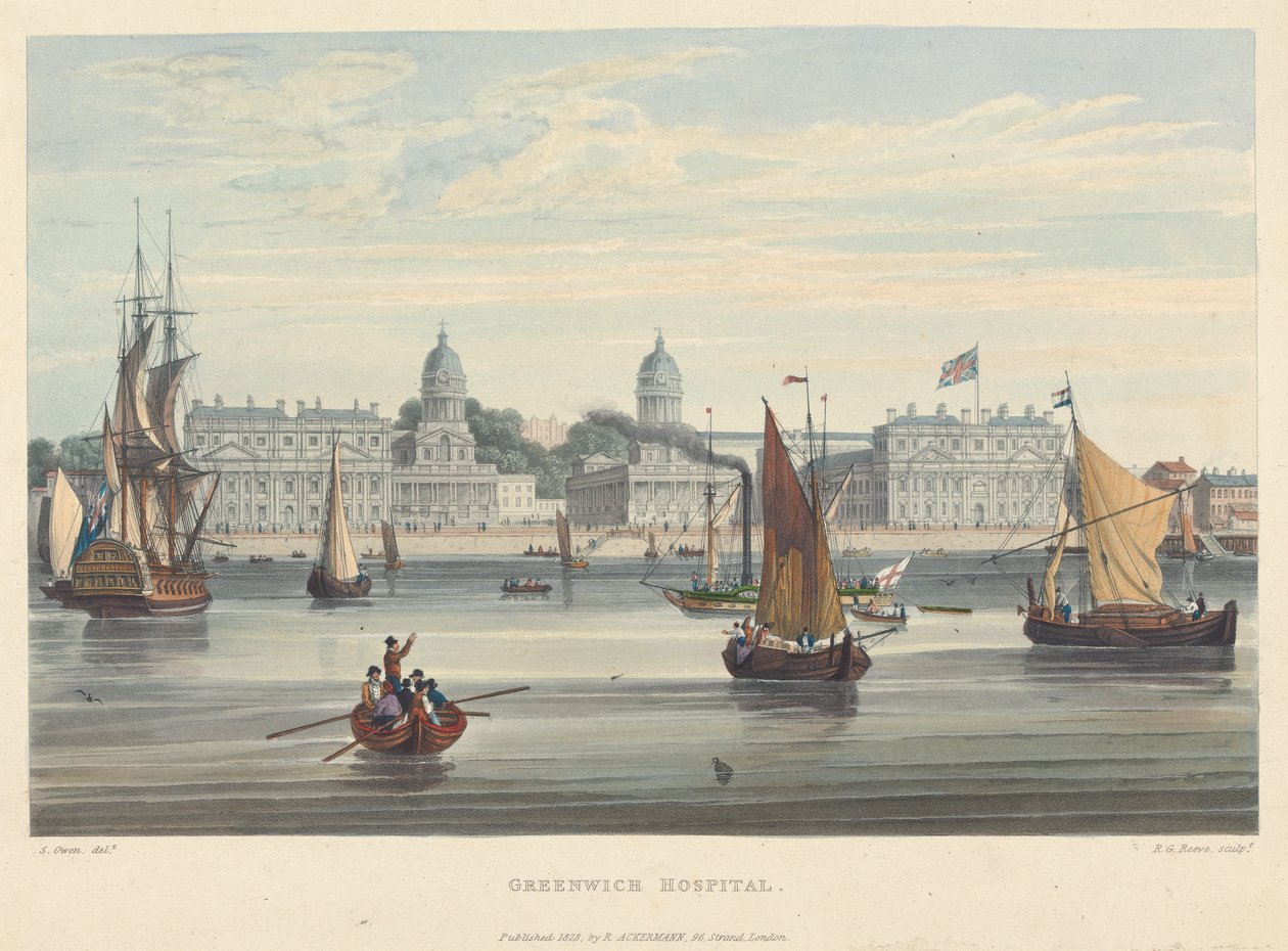 Ospedale di Greenwich da Richard Gilson Reeve