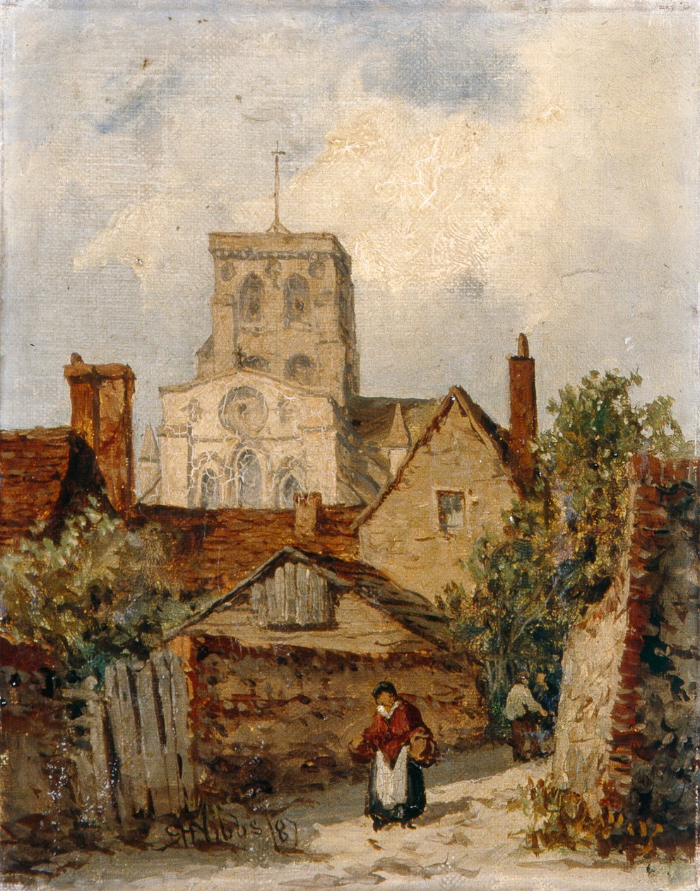 New Shoreham, Sussex da Richard Henry Nibbs