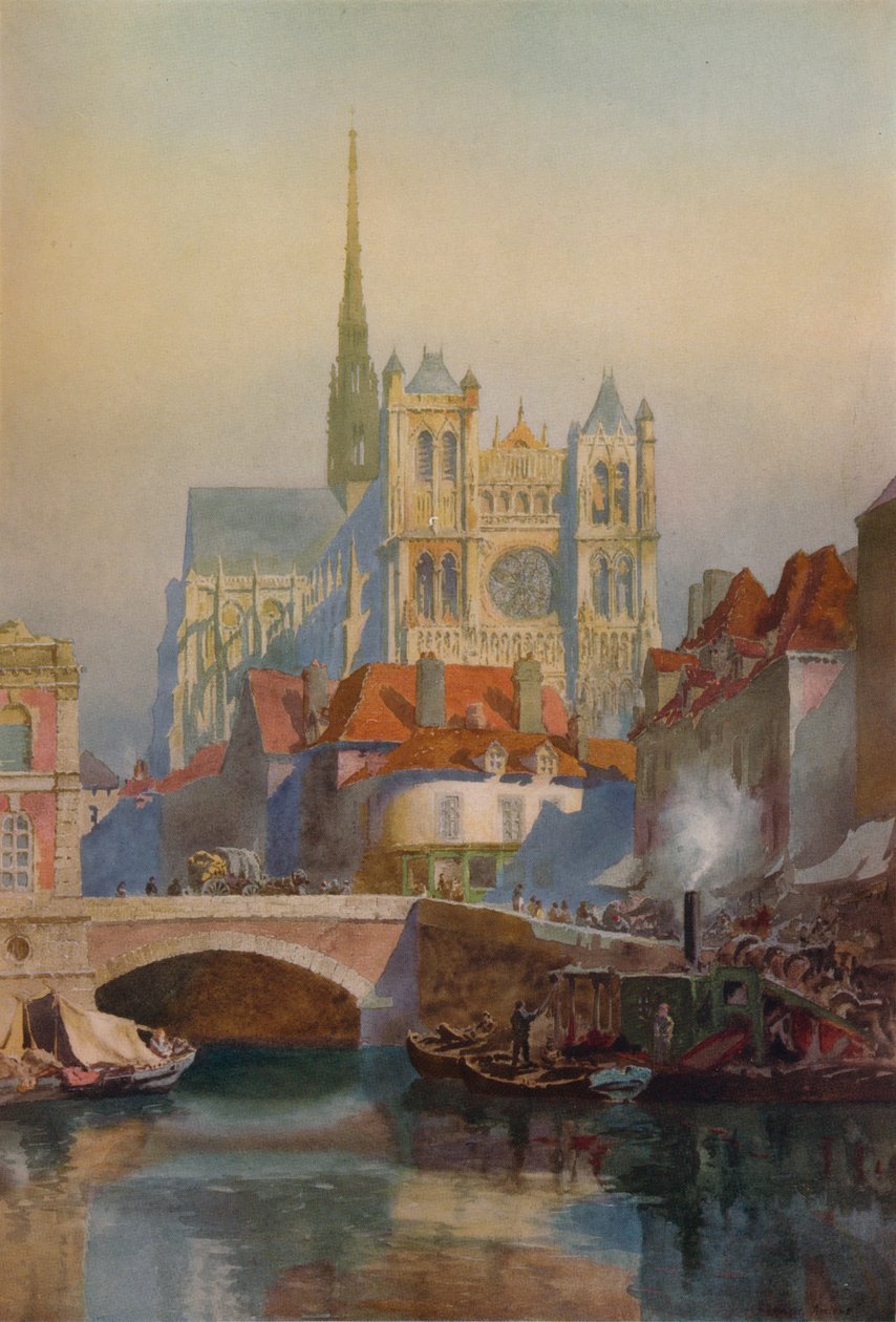 Cattedrale di Amiens, c1903, 1938 da Richard Henry Wright