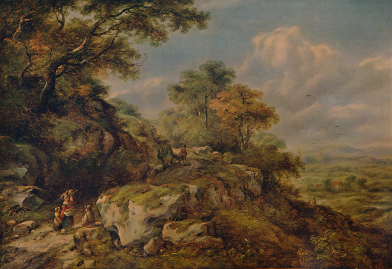 Vicino a Otford, Kent, 1846 da Richard Hilder