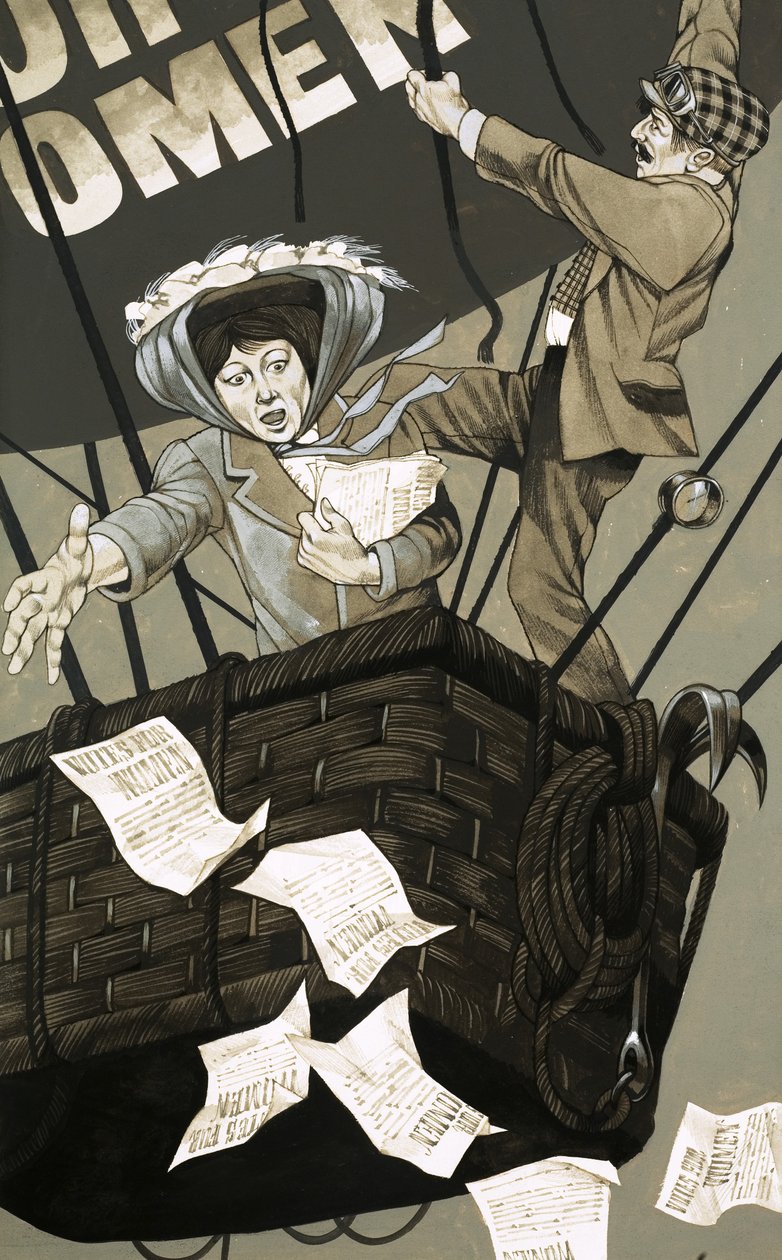 Il movimento delle suffragette prende il volo da Richard Hook