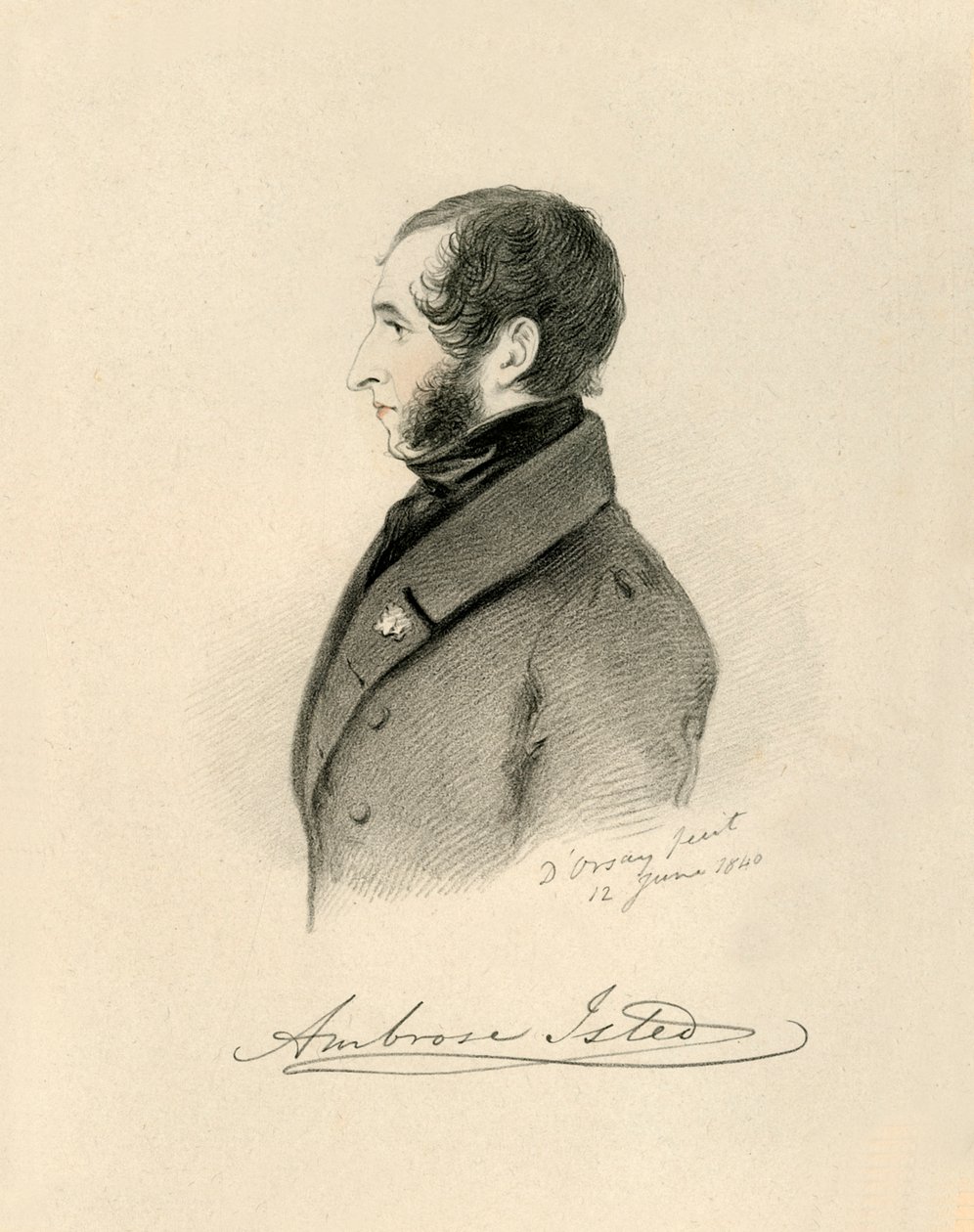 Ambrose Isted, 1840 da Richard James Lane
