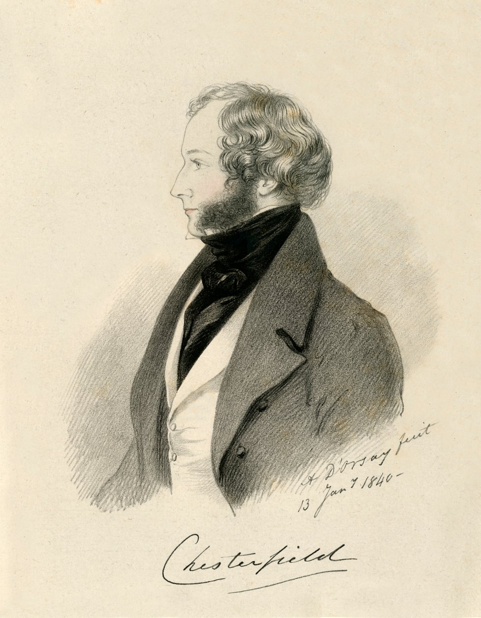 Chesterfield, 1840 da Richard James Lane