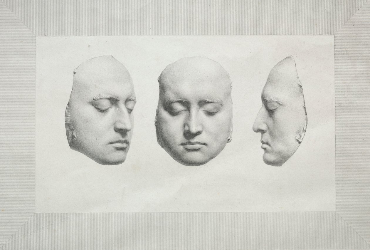 Maschera Mortuaria di Sir Thomas Lawrence da Richard James Lane