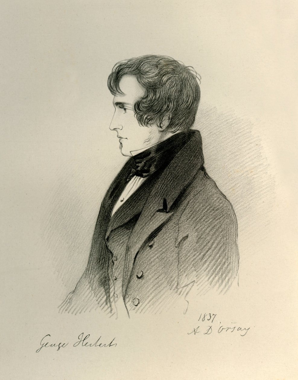 George Herbert, 1837 da Richard James Lane