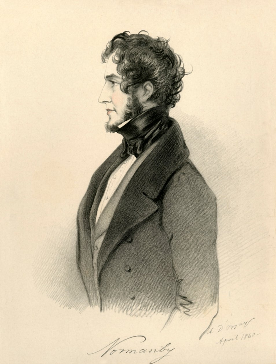 Normanby, 1840 da Richard James Lane