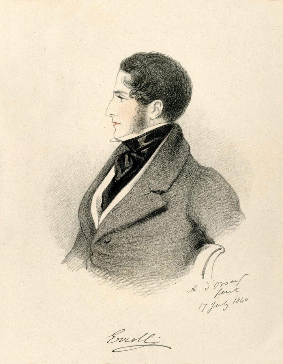 Il Conte di Erroll, 1840 da Richard James Lane