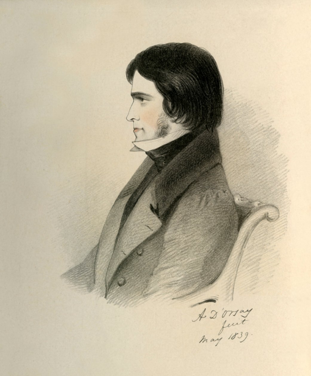Thomas Carlyle Esquire, 1839 da Richard James Lane