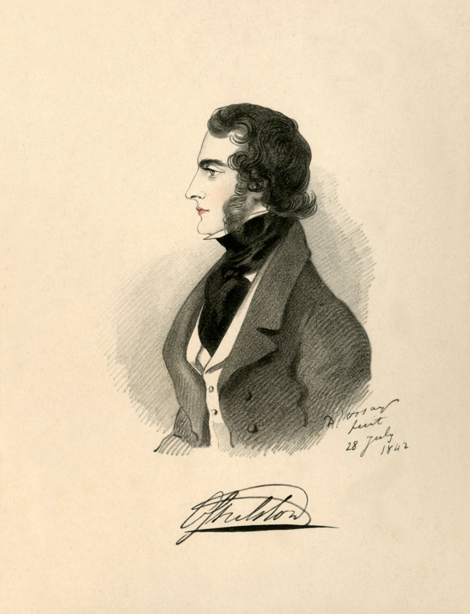 Visconte Ossulton, 1842 da Richard James Lane