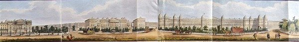 Clarence Terrace e Sussex Place, dettaglio da 