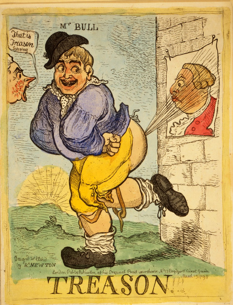 Tradimento, 1798 da Richard Newton