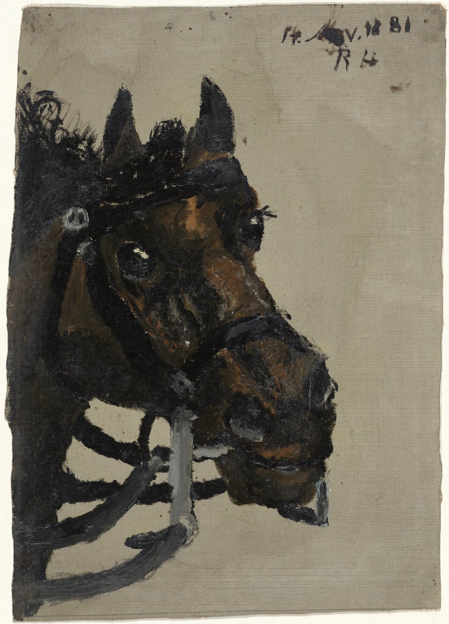 Testa di cavallo da Richard Nicolaüs Roland Holst