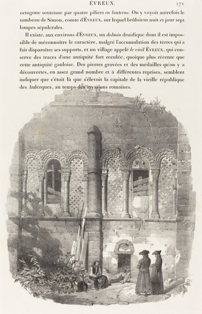 Chiesa di Saint-Taurin, Evreux da Richard Parkes Bonington