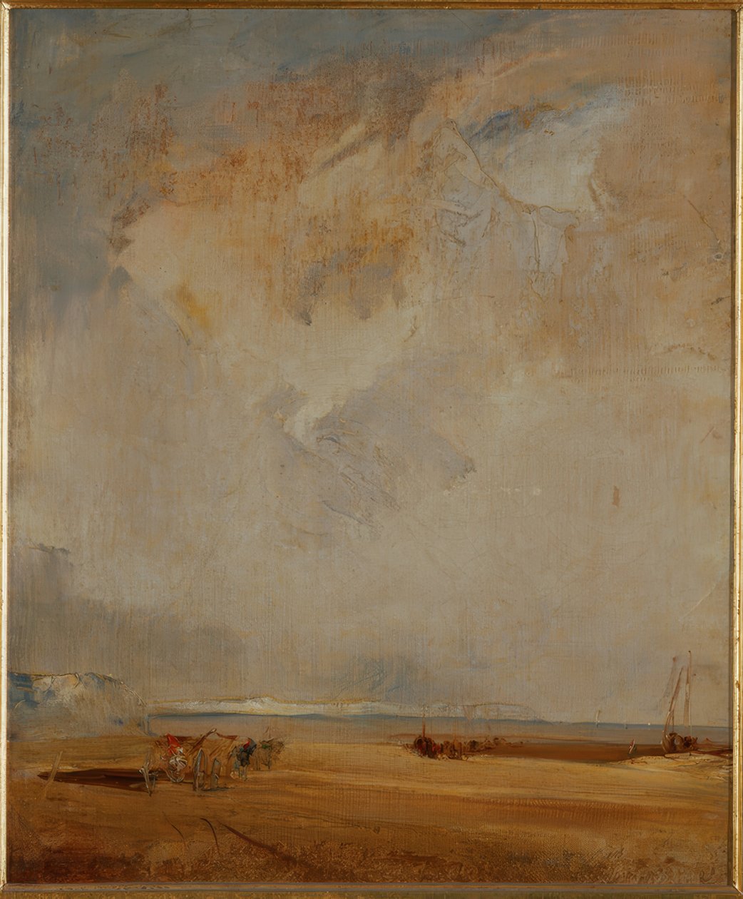 Costa in Normandia da Richard Parkes Bonington