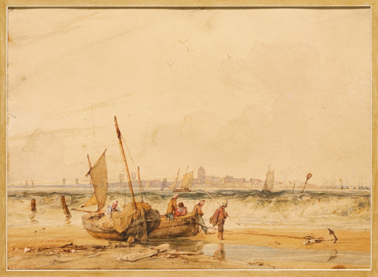 Le Crotoy da Richard Parkes Bonington