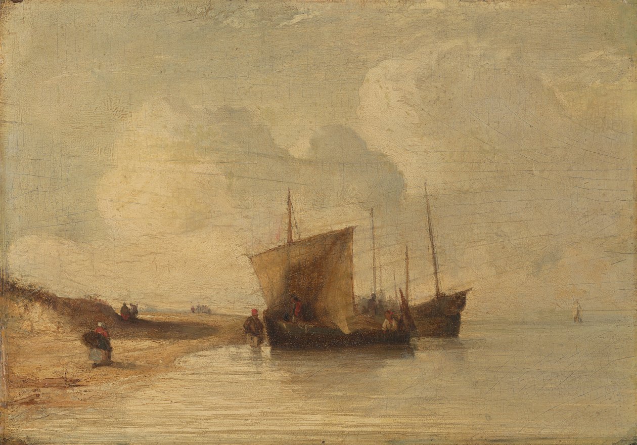 Costa della Normandia da Richard Parkes Bonington