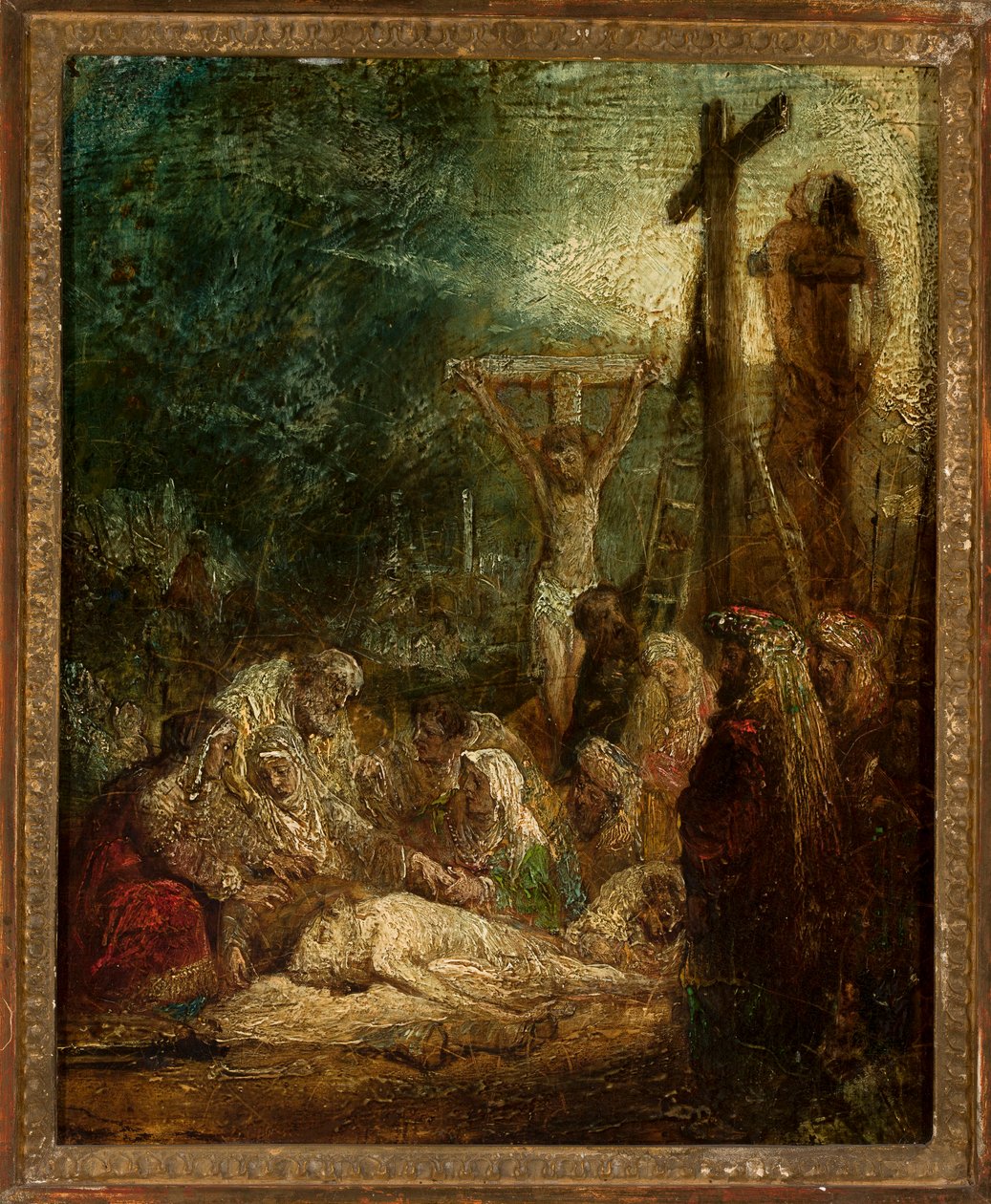 La deposizione dalla croce da Richard Parkes Bonington