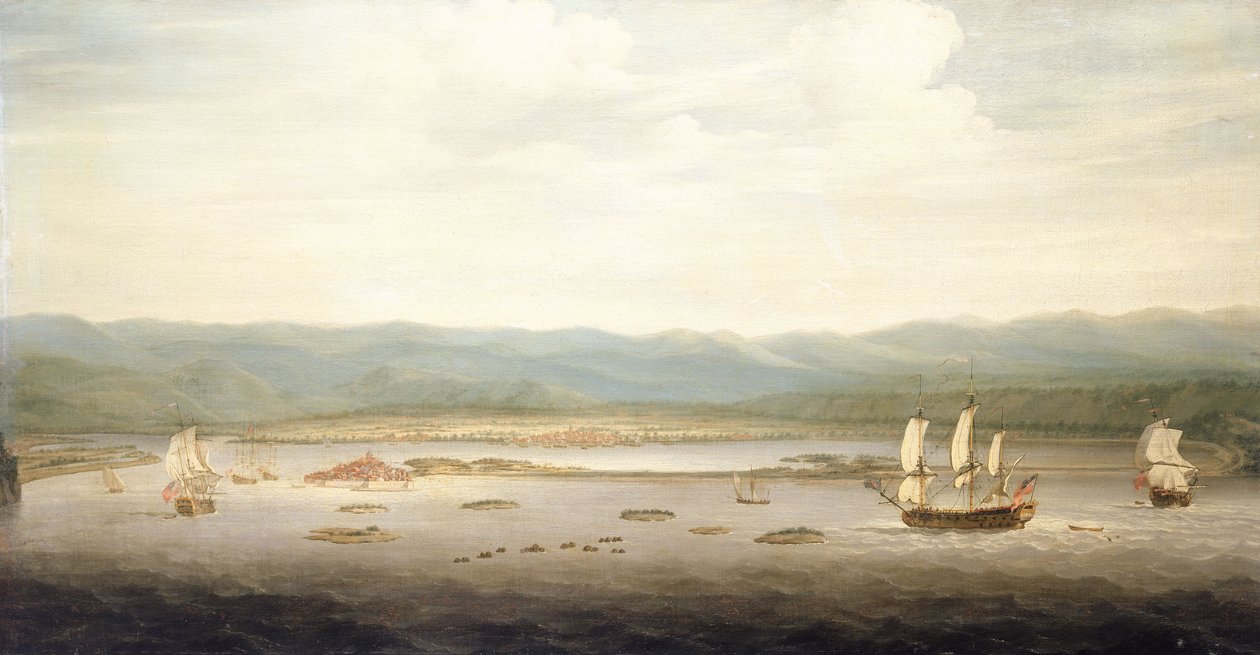 Veduta di Port Royal, Giamaica da Richard Paton