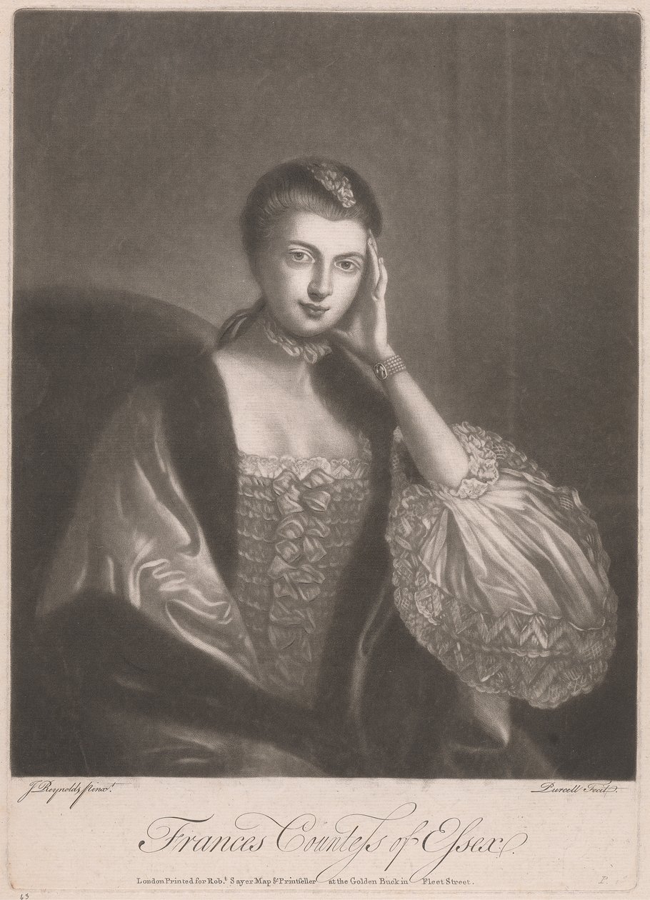 Frances, Contessa di Essex (m. 1759) da Richard Purcell