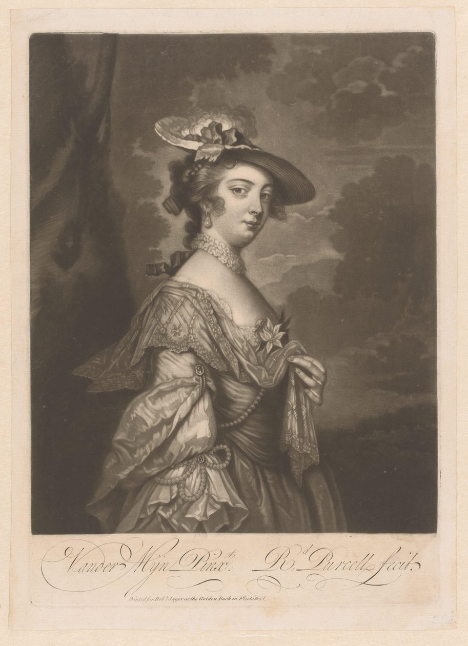Ritratto di una donna sconosciuta da Richard Purcell