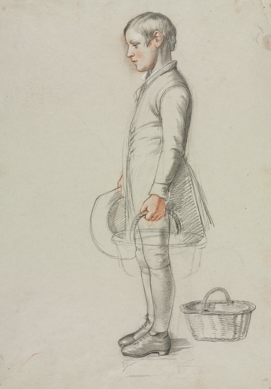Studio per Country Cousins, c. 1847-1848 da Richard Redgrave