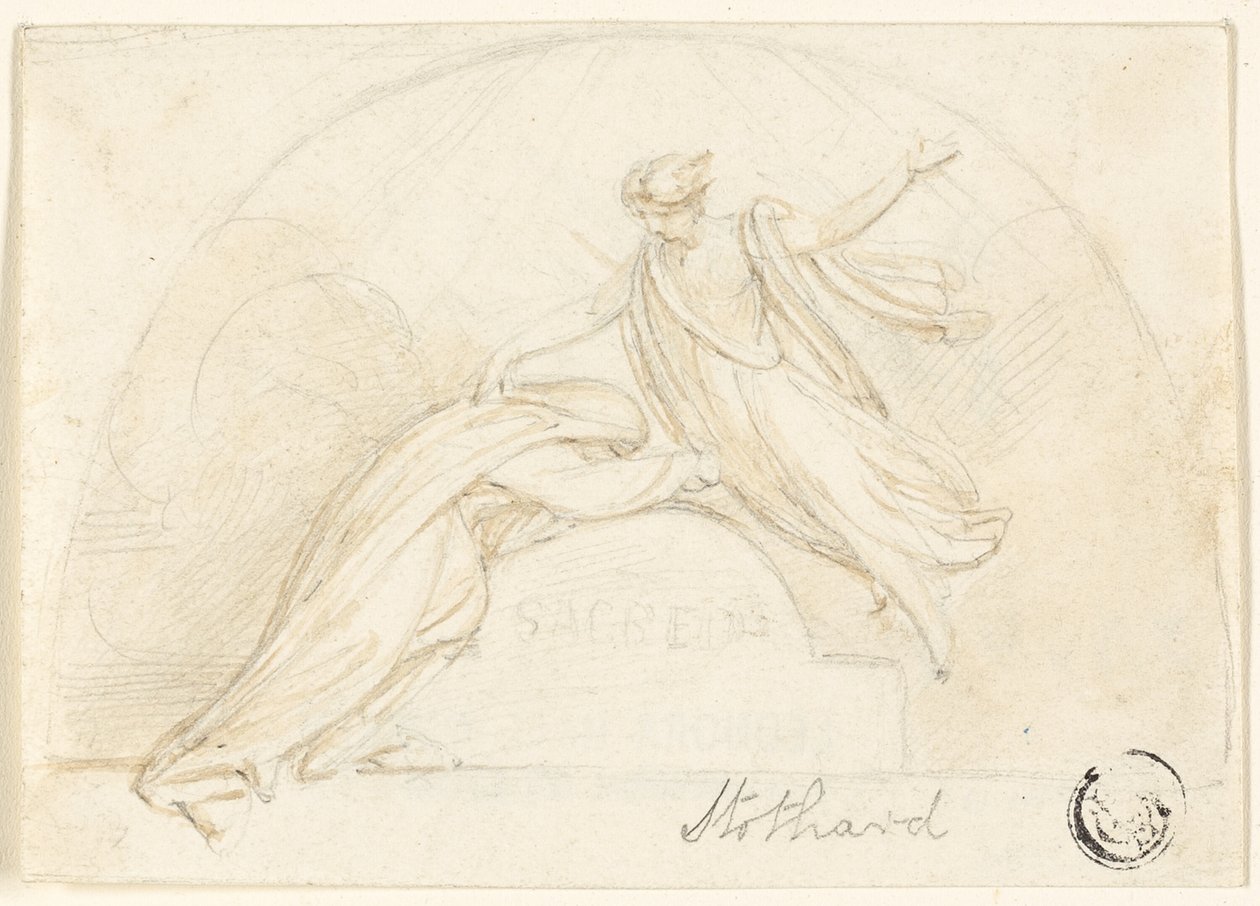 Progetto per monumento funebre da Richard Westall