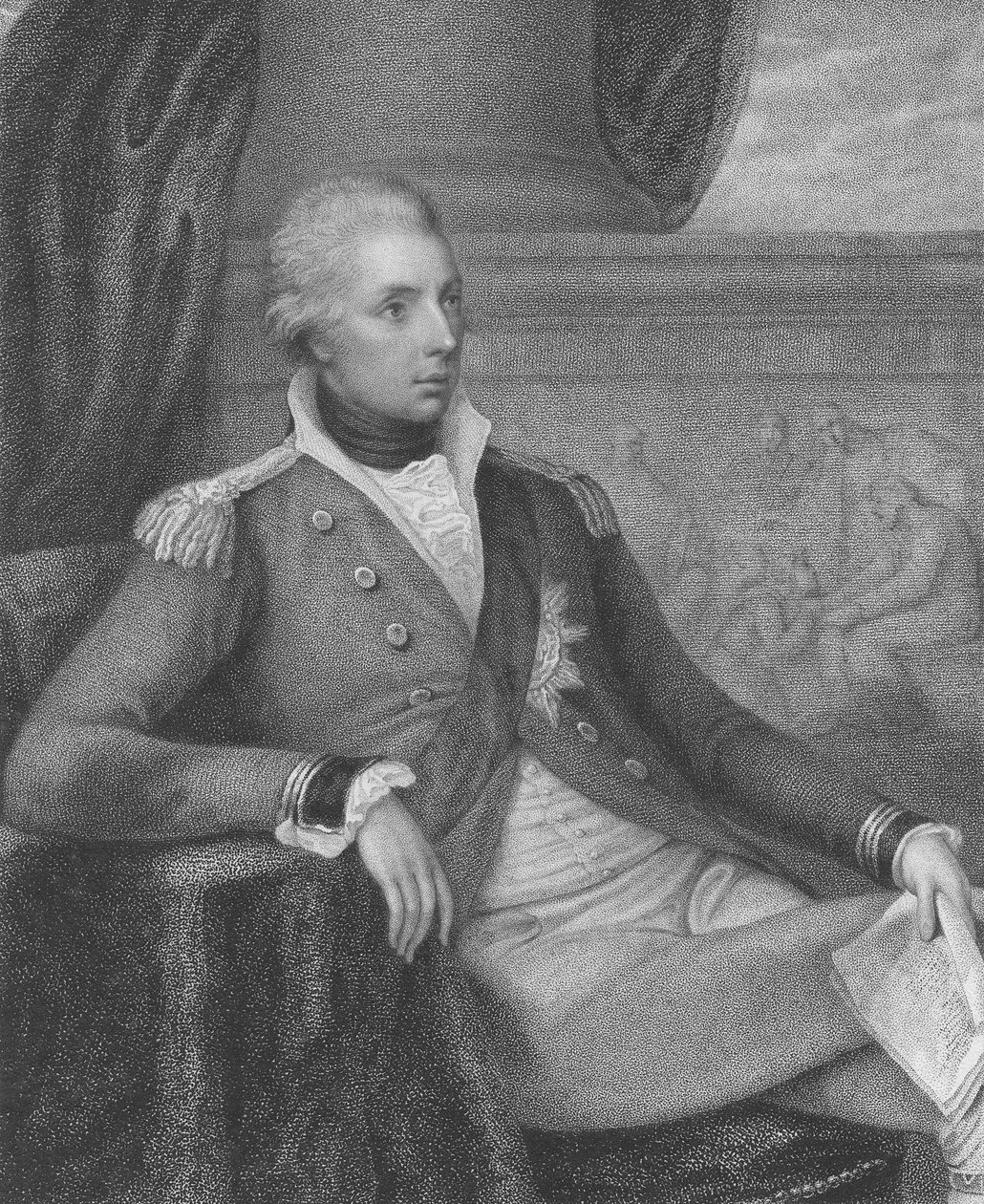 Frederick Howard, 5° Conte di Carlisle, inciso da Thomas Ryder, 1800 da Richard Westall