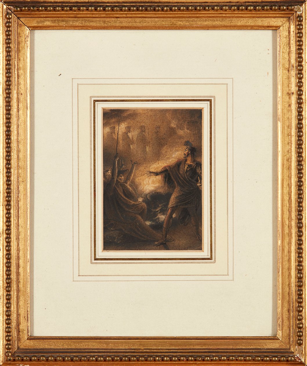 La visione dei discendenti di Banquo da Richard Westall