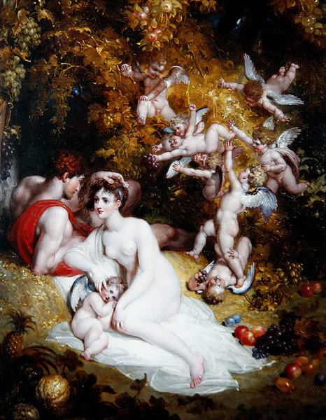 Vertumno e Pomona, c.1807 da Richard Westall