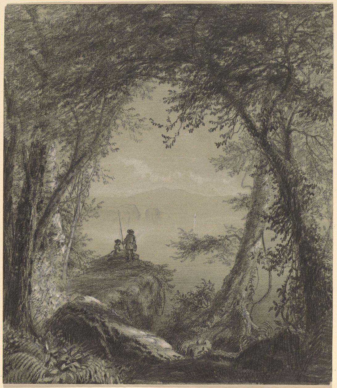 Lago George da Richard William Hubbard