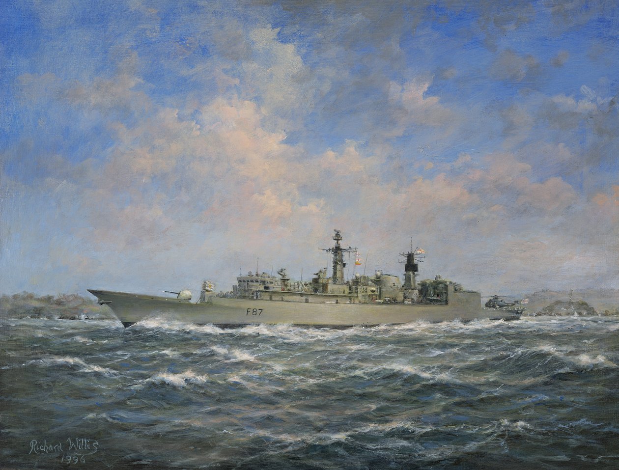 H.M.S. Chatham Type 22 (Batch 3) Fregata, 1996 da Richard Willis