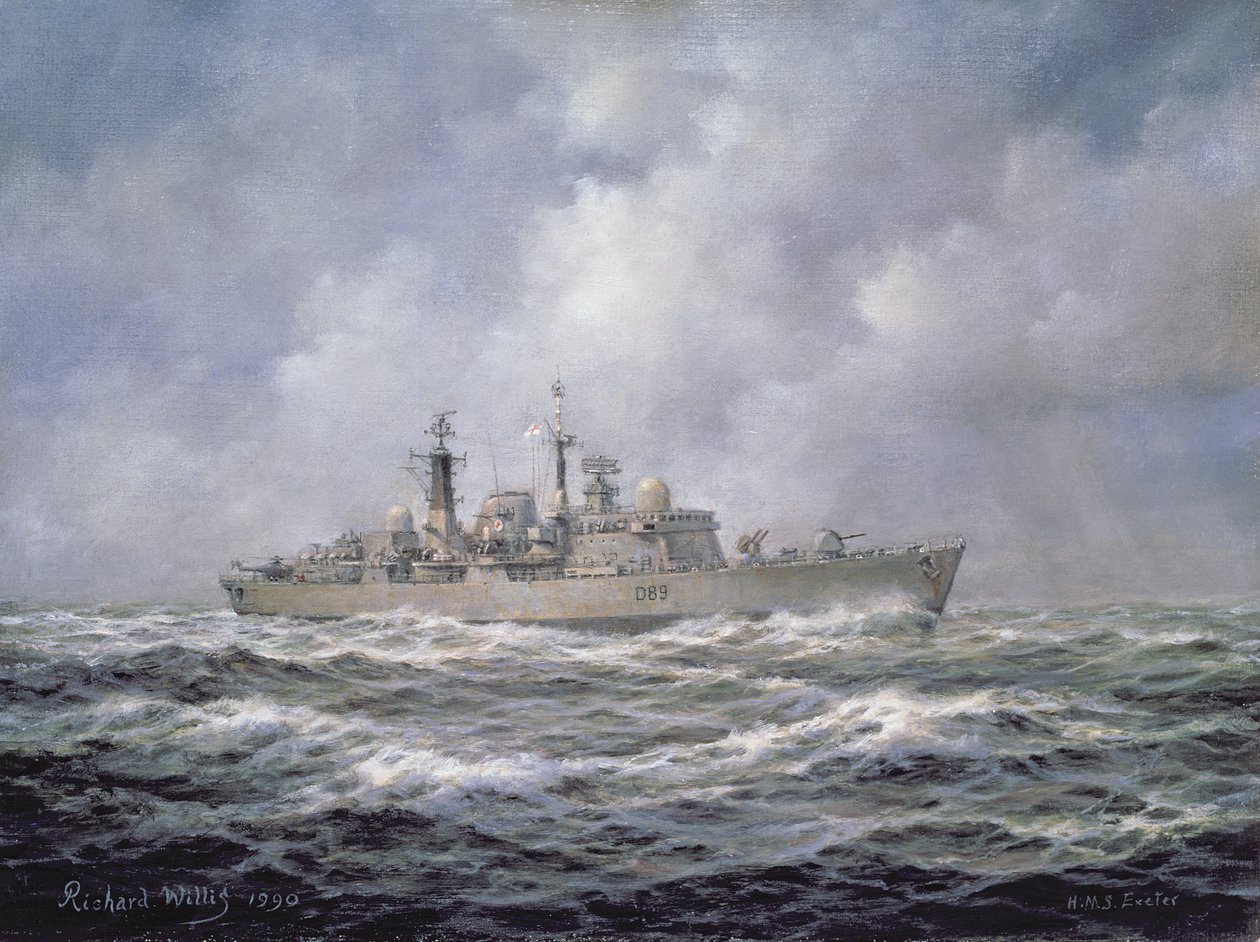 H.M.S. Exeter, Tipo 42 (Batch 2) Cacciatorpediniere da Richard Willis