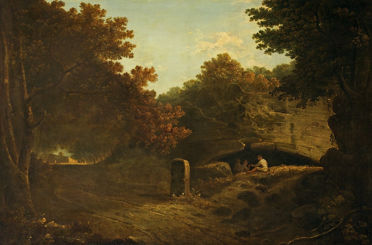 La Riccia, vicino ad Albano, Italia 1752-57 da Richard Wilson