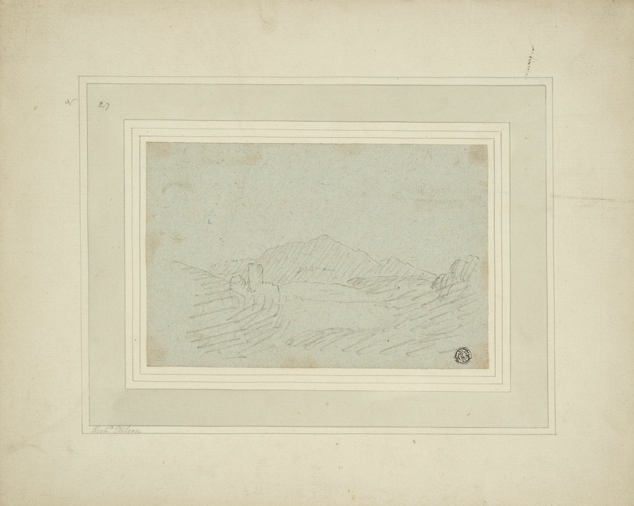 Rovine in un paese di montagna da Richard Wilson