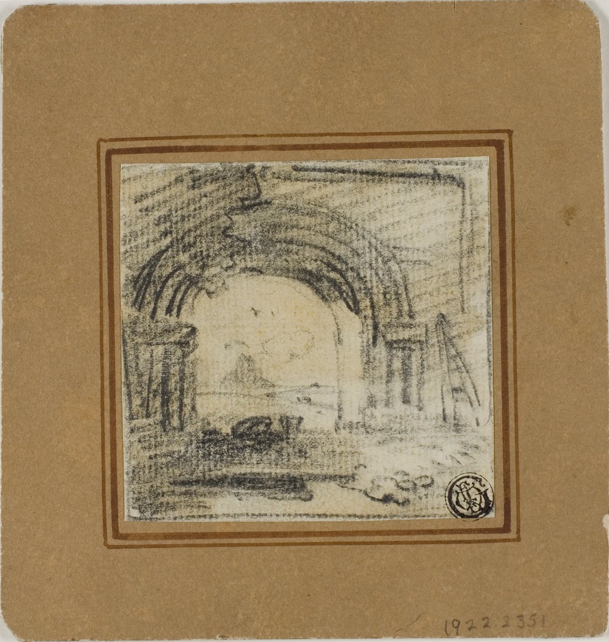 Schizzo di un arco da Richard Wilson