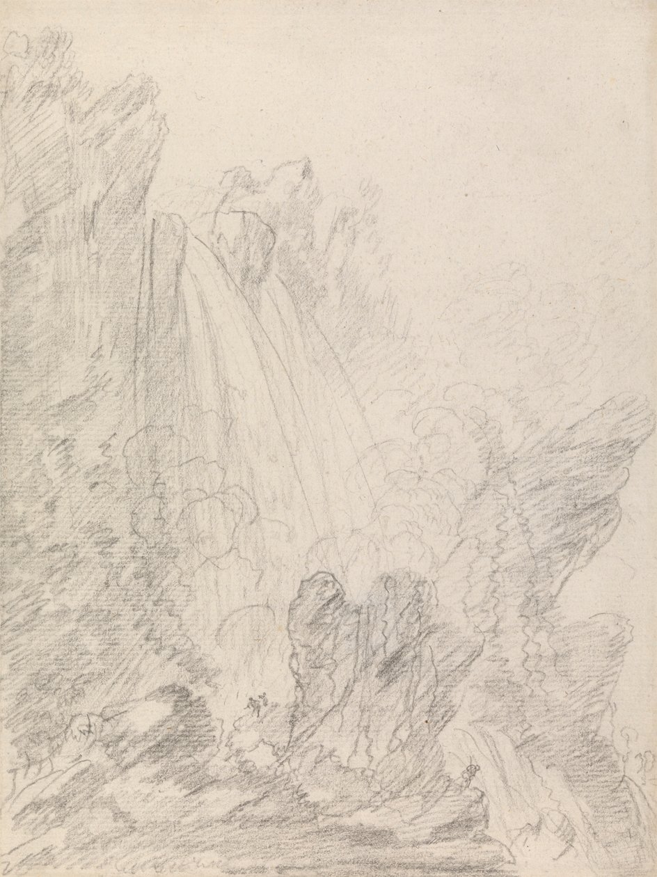 La cascata di Terni da Richard Wilson