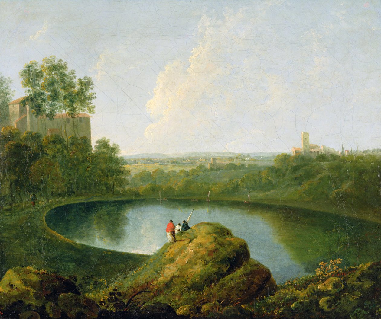 La testa del Lago di Nemi da Richard Wilson