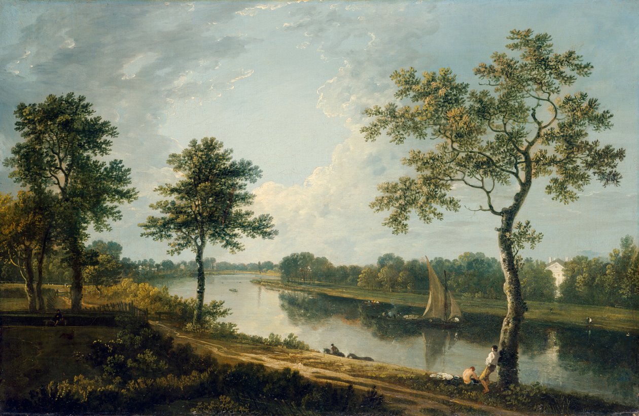 Il Tamigi vicino a Marble Hill c.1762 da Richard Wilson