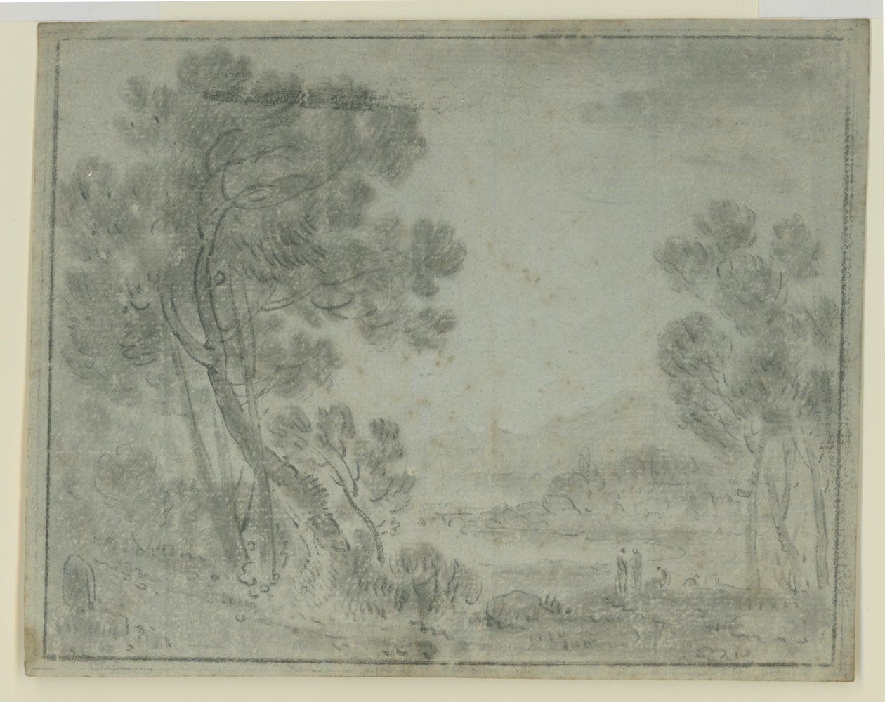 Veduta in Italia da Richard Wilson
