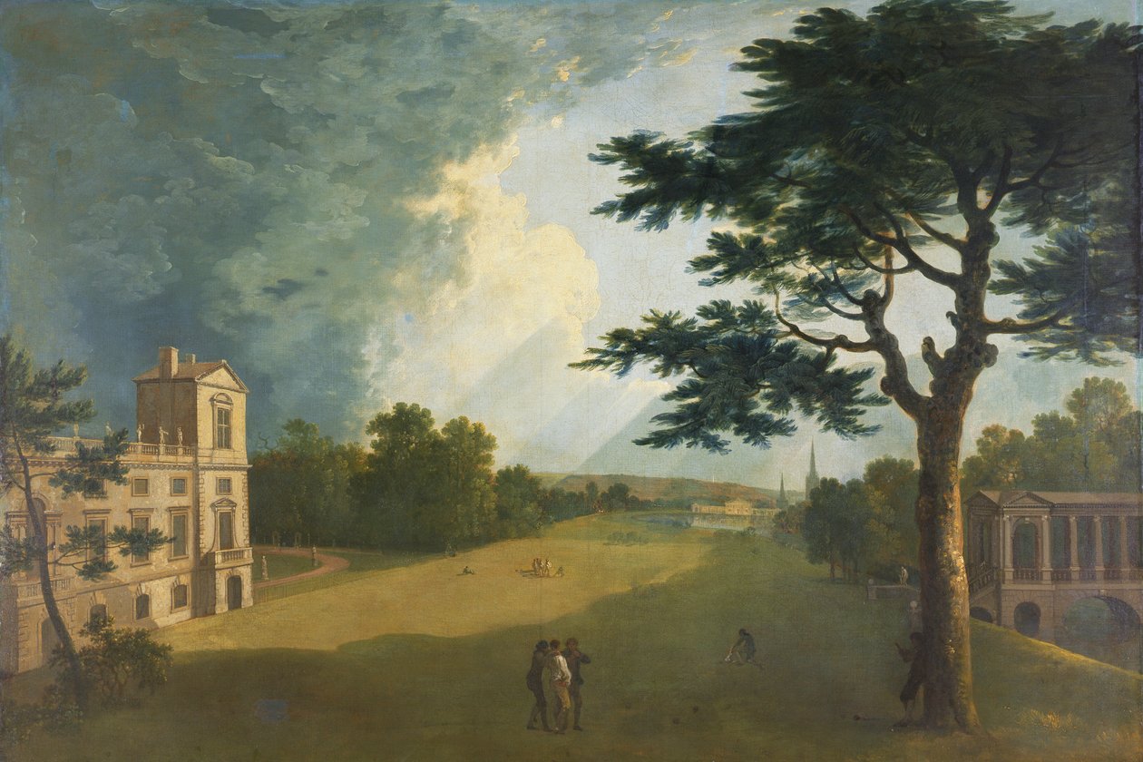Wilton House, vista sud dal giardino da Richard Wilson