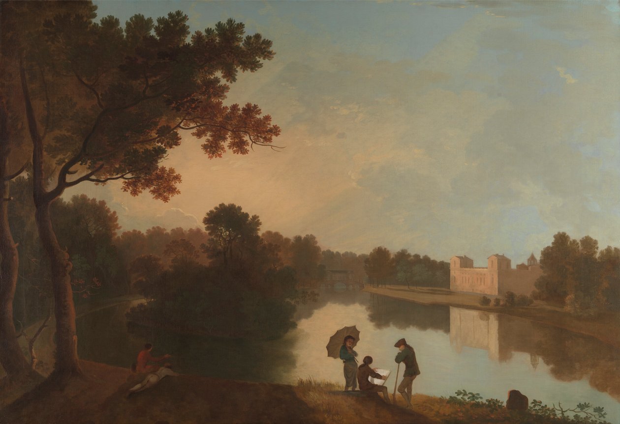 Wilton House dal sud-est da Richard Wilson