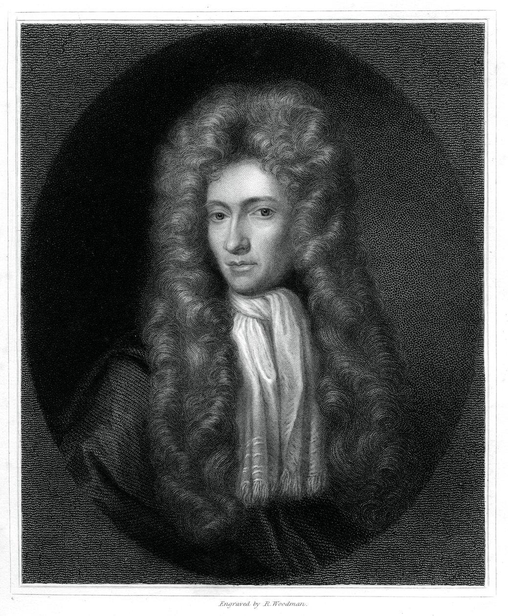 Robert Boyle, chimico e fisico irlandese, 1833 da Richard Woodman