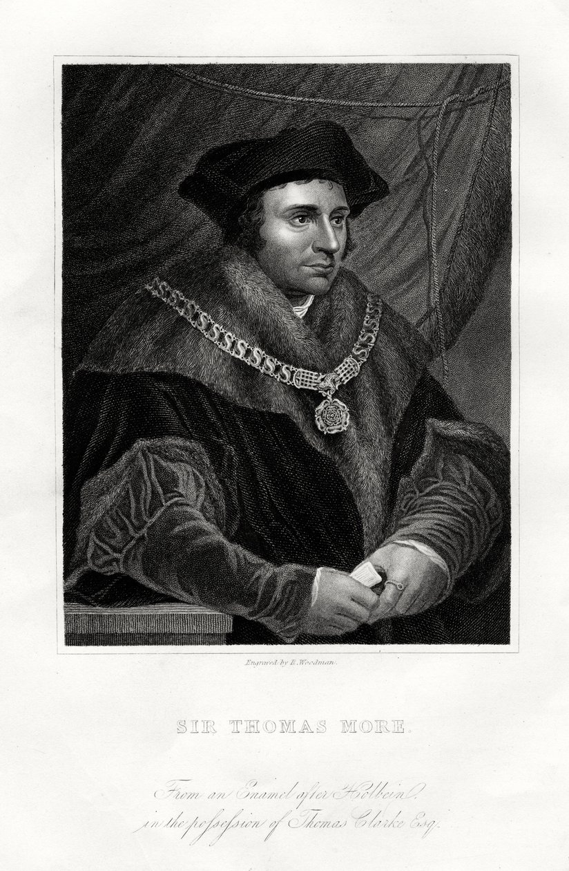 Thomas More, statista, studioso e santo inglese da Richard Woodman