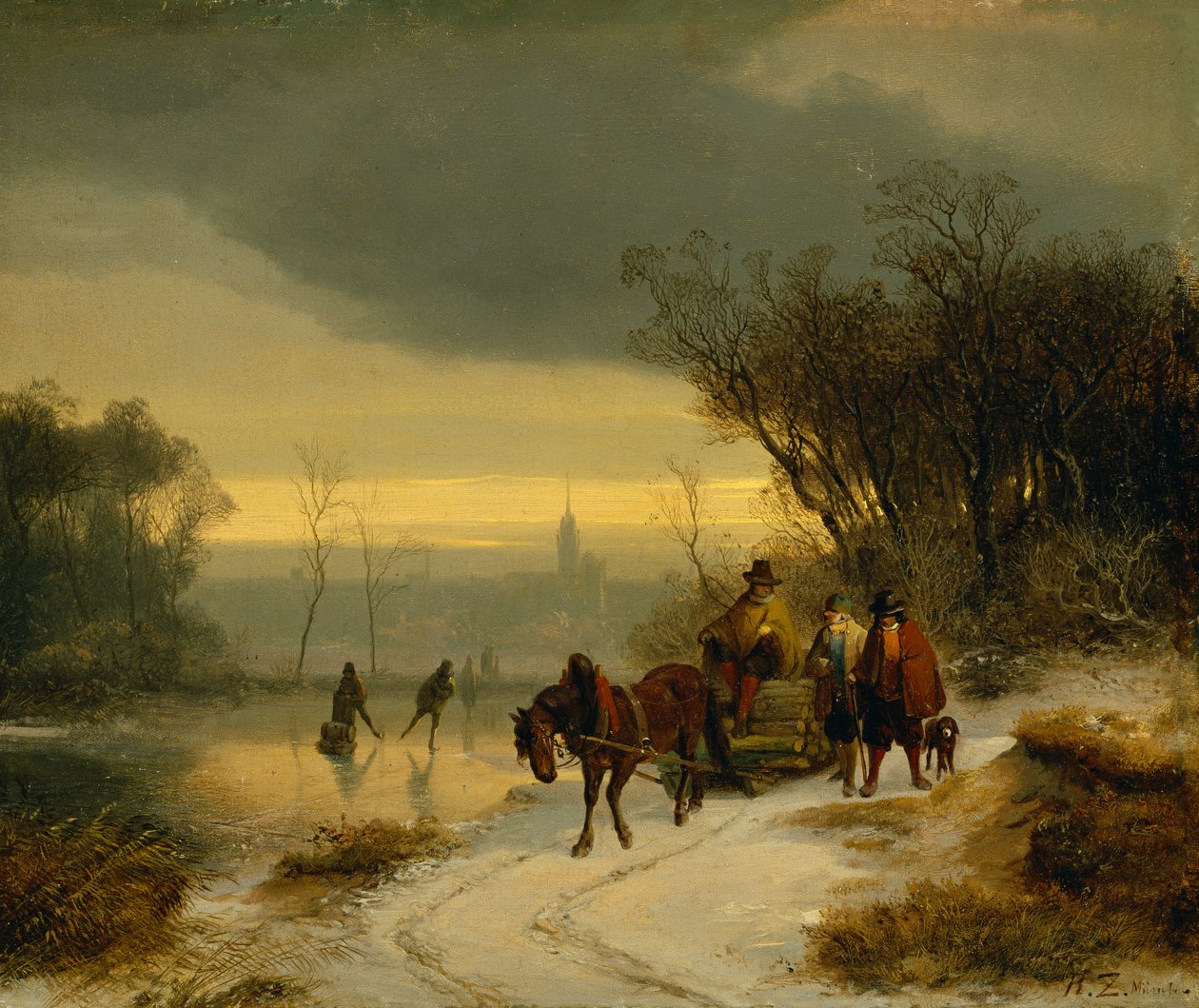 Paesaggio invernale da Richard Zimmerman