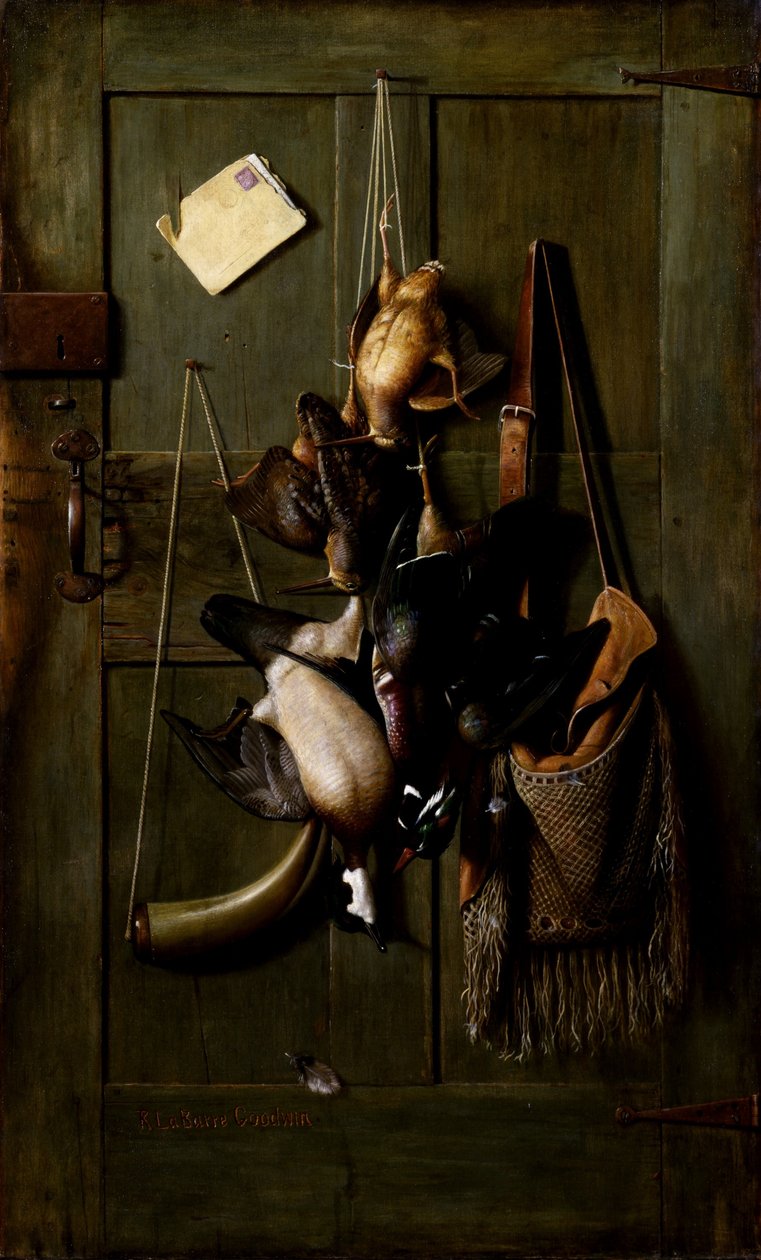 Natura morta della porta della cabina da Richard la Barre Goodwin