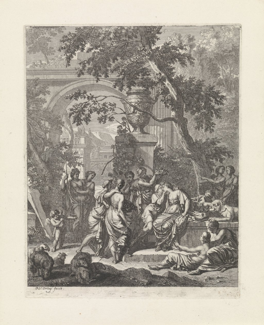 Amaryllis bacia Mirtillo da Richard van Orley (II)