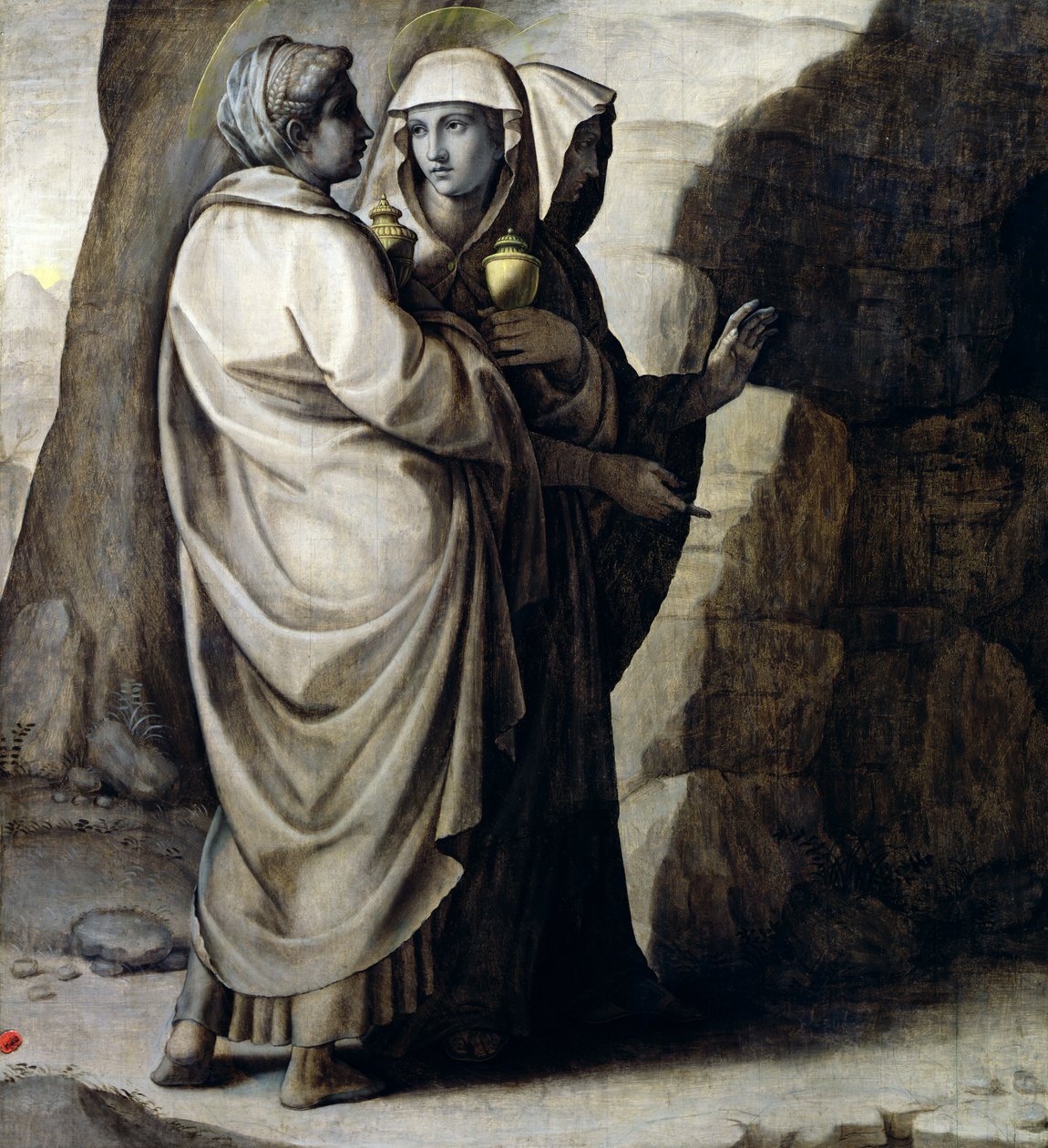 Le donne sante al sepolcro da Ridolfo , Il Ghirlandaio
