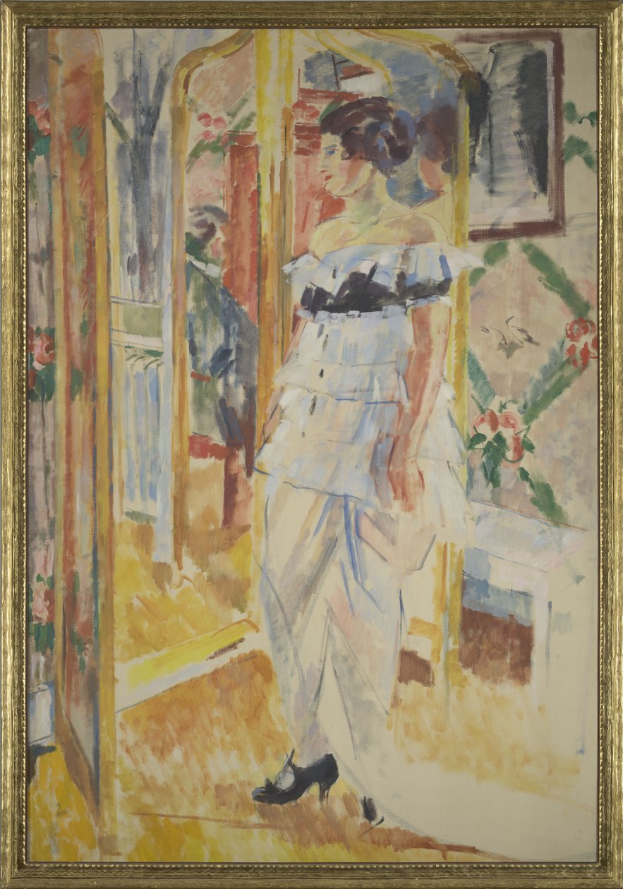 Porträt von Frau Giroux da Rik Wouters