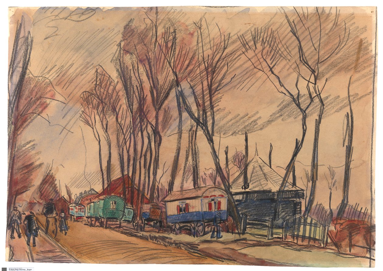 Strada sotto la pioggia - Amersfoort da Rik Wouters