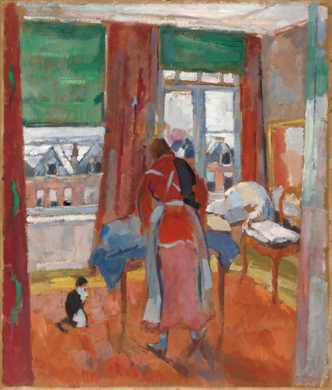 Donna che stira da Rik Wouters